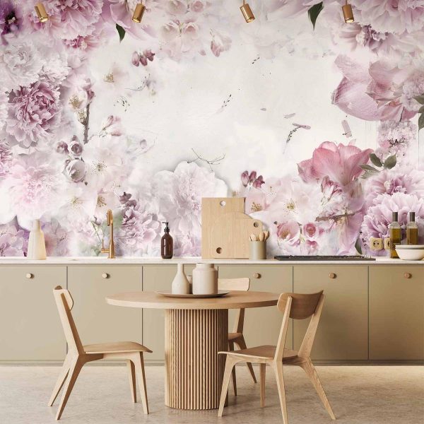 Wall Mural - Dancing peonies