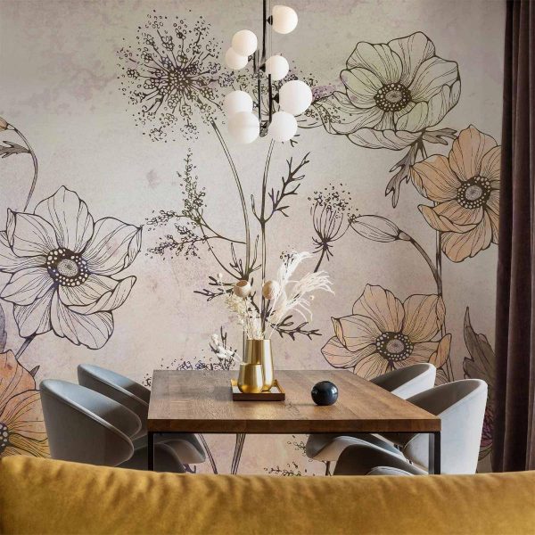 Wall Mural - Day in the Meadow - First Variant