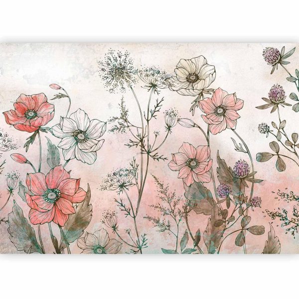 Wall Mural Wallpaper - Day in the Meadow - Third Variant - Image 4