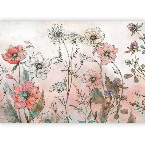 Wall Mural Wallpaper - Day in the Meadow - Third Variant - Image 5