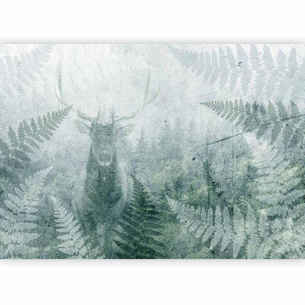 Wall Mural - Deer in Ferns - Third Variant