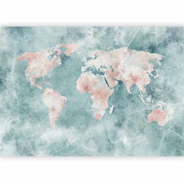 Wall Mural - Delicate Map