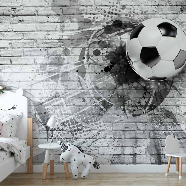 Wall Mural - Dynamic Football