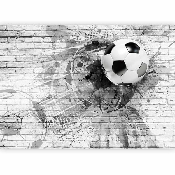 Wall Mural - Dynamic Football