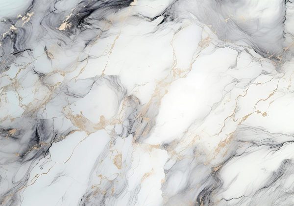 Wall Mural - Elegant Marble - Stone Structures in Neutral Colours