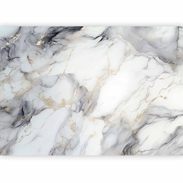 Wall Mural - Elegant Marble - Stone Structures in Neutral Colours