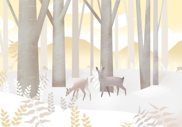 Wall Mural - Fairy-Tale Forest - Third Variant