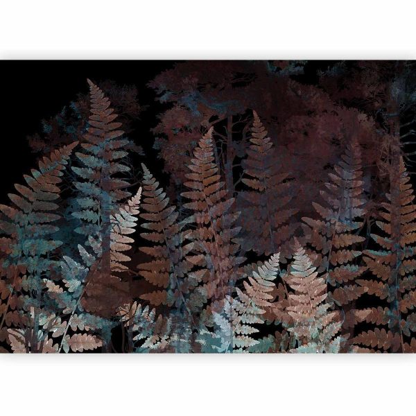 Wall Mural - Ferns in the Woods - Third Variant