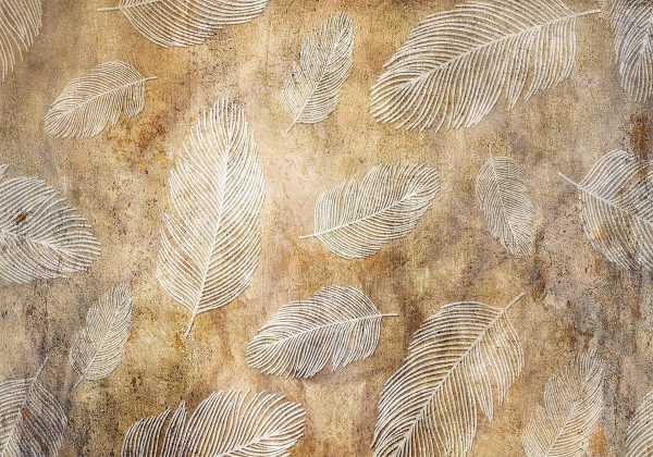 Wall Mural - Flying Feathers
