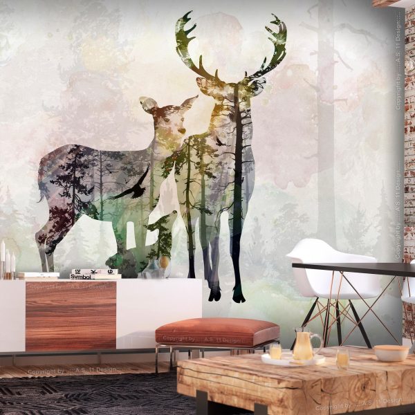 Wall Mural Wallpaper - Forest Family - Image 3