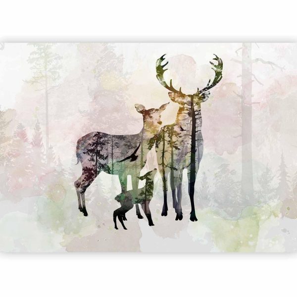 Wall Mural Wallpaper - Forest Family - Image 5