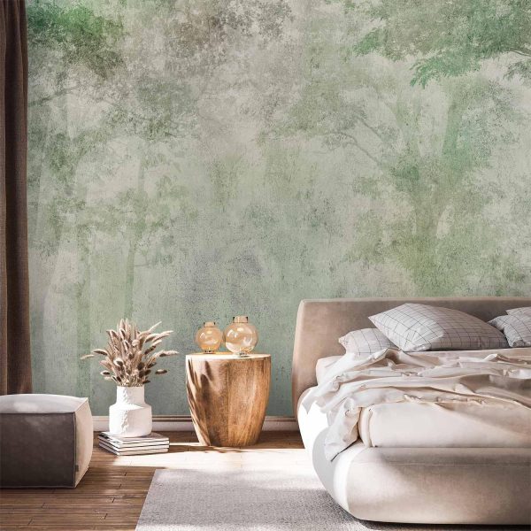 Wall Mural Wallpaper - Forest Relief - First Variant