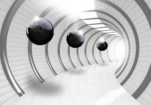 Wall Mural - Futuristic Tunnel