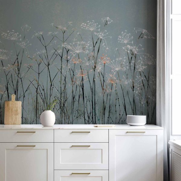 Wall Mural - Garlic Flowers