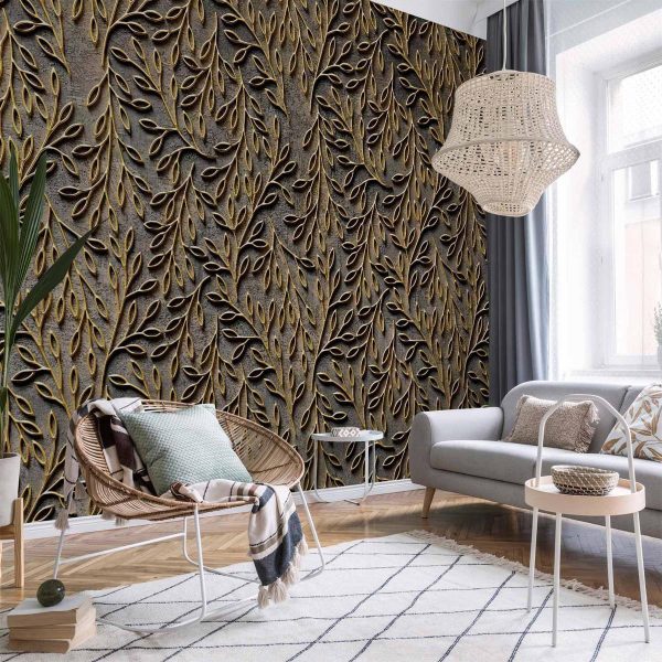 Wall Mural - Golden Decorations