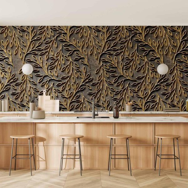Wall Mural - Golden Decorations