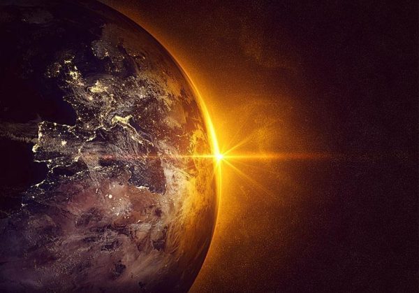 Wall Mural - Golden Earth