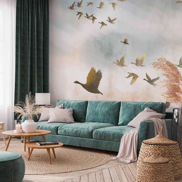 Wall Mural - Golden Geese