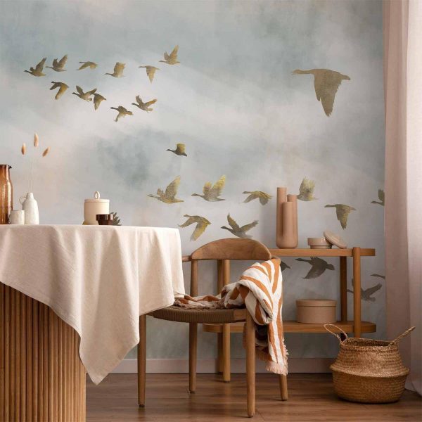 Wall Mural - Golden Geese