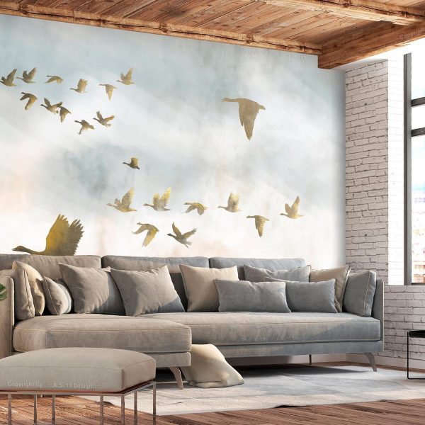 Wall Mural - Golden Geese