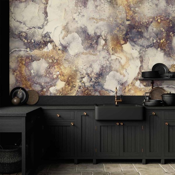 Wall Mural - Golden Interweaver