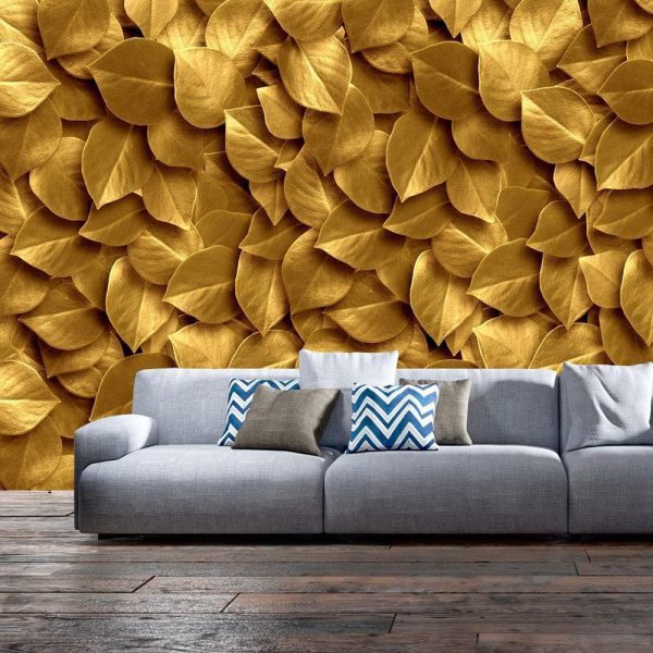 Wall Mural - Golden Leaves