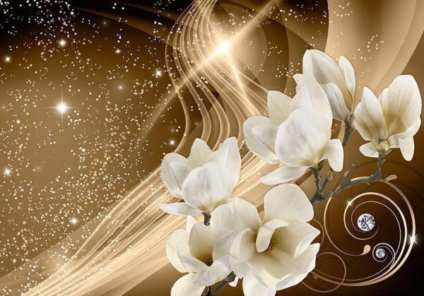 Wall Mural - Golden Milky Way