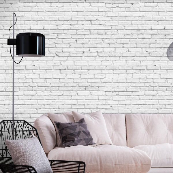 Wall Mural - Gray Brick