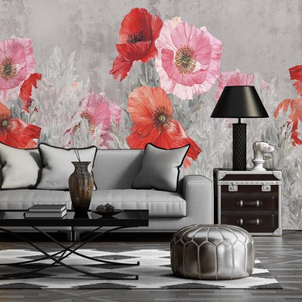 Wall Mural - Gray Meadow