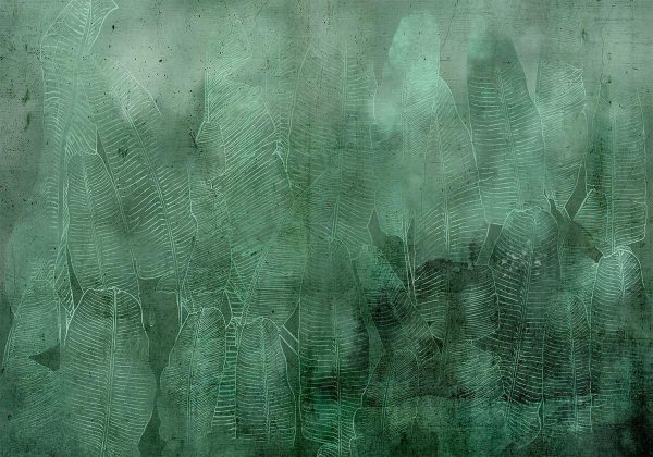 Wall Mural - Green Banana Leaves