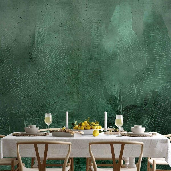 Wall Mural - Green Banana Leaves