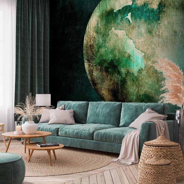 Wall Mural - Green Pangea
