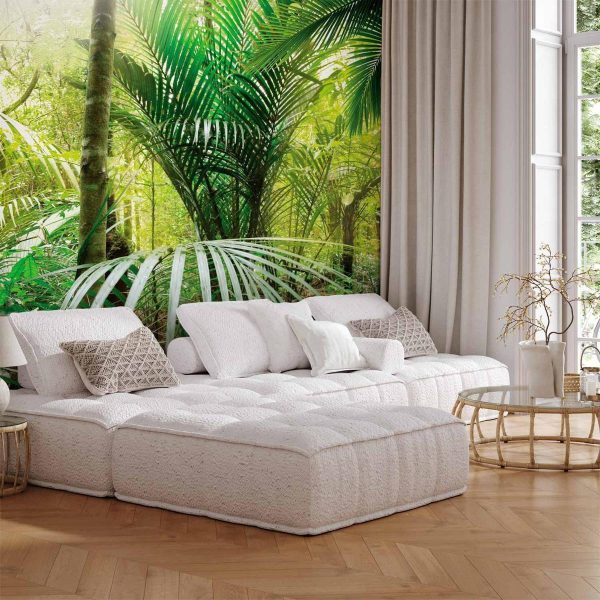 Wall Mural - Green alley