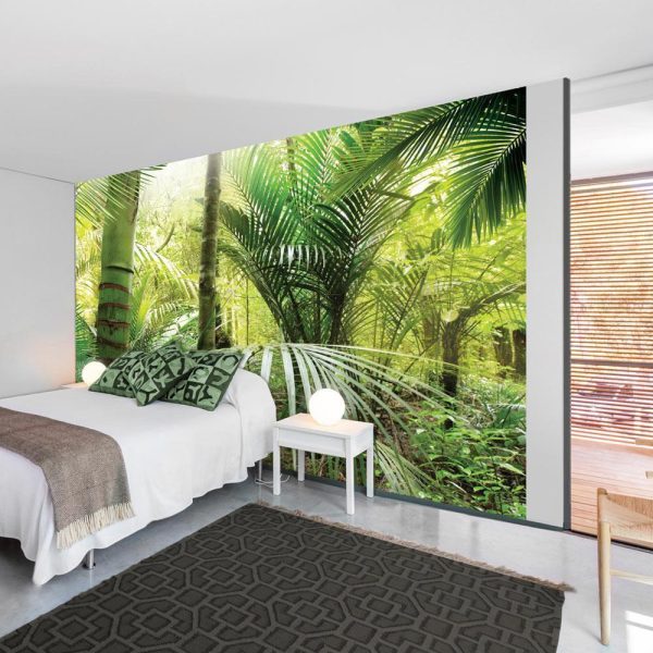 Wall Mural - Green alley