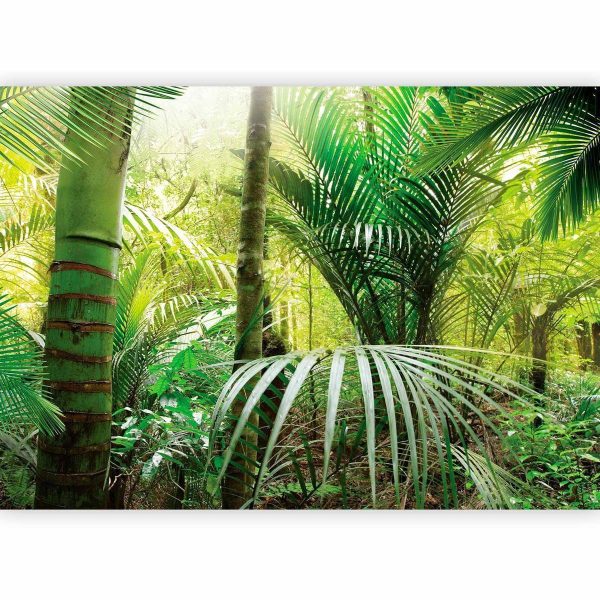 Wall Mural - Green alley