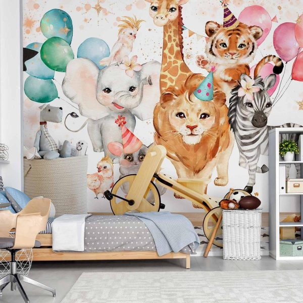 Wall Mural - Happy Crowd