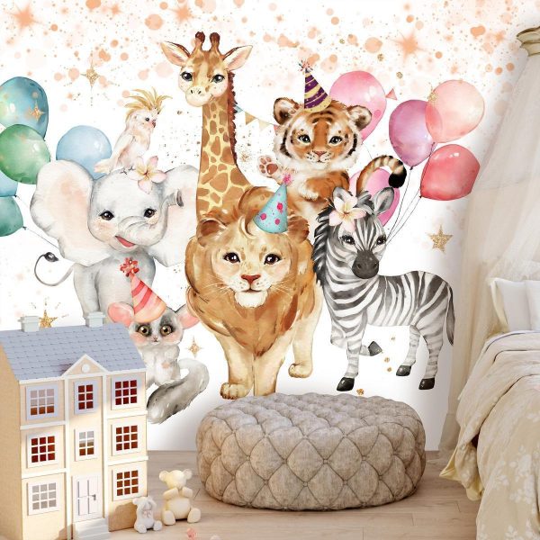 Wall Mural - Happy Crowd