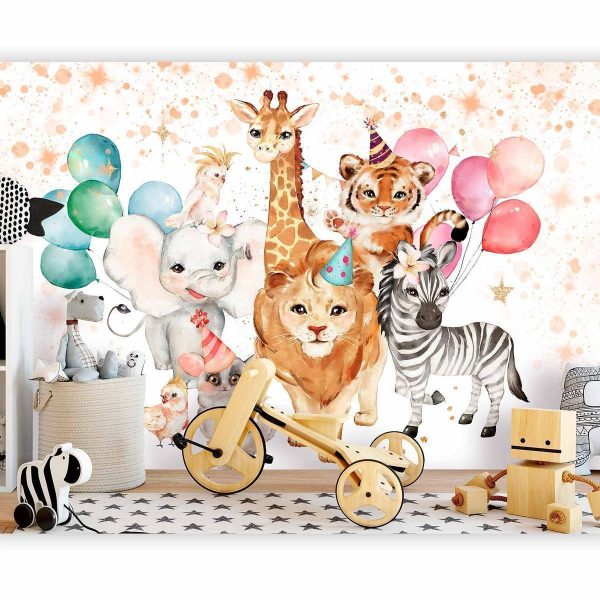 Wall Mural - Happy Crowd