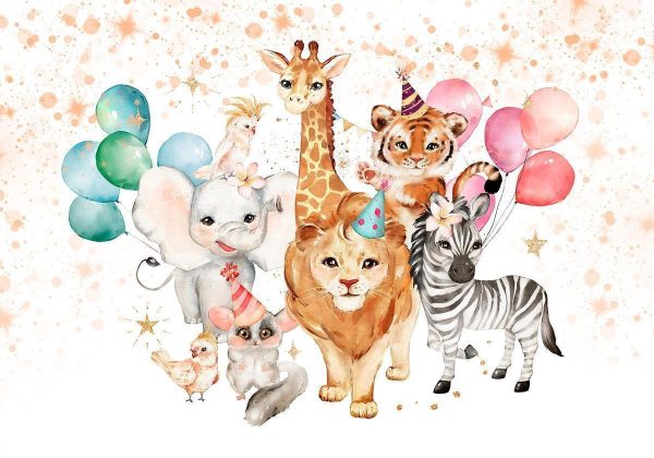 Wall Mural - Happy Crowd