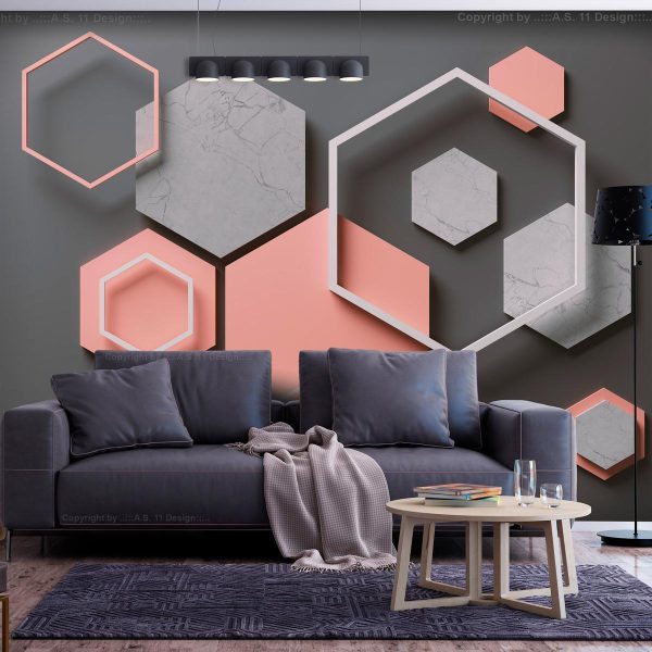 Wall Mural - Hexagon Plan