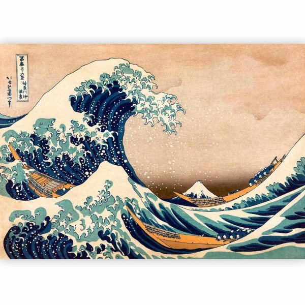 Wall Mural - Hokusai: The Great Wave off Kanagawa (Reproduction)