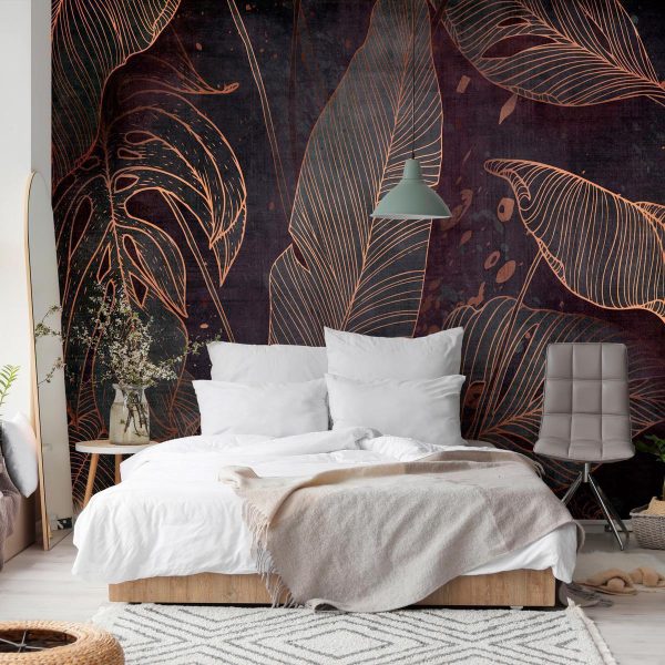 Wall Mural - In a Maze of Leaves - Third Variant