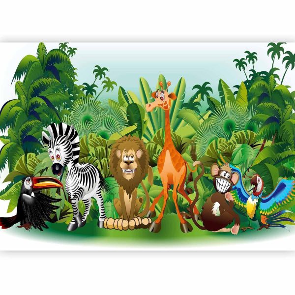 Wall Mural Wallpaper - Jungle Animals - Image 5