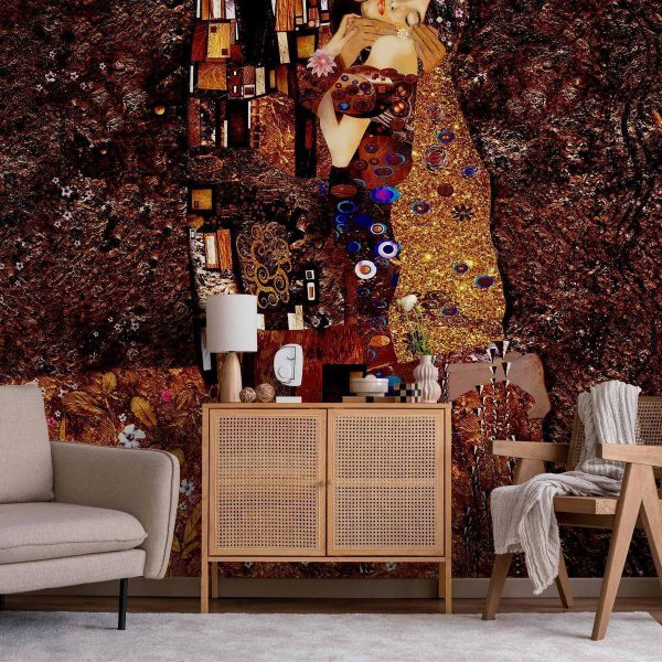 Wall Mural - Klimt inspiration - Image of Love