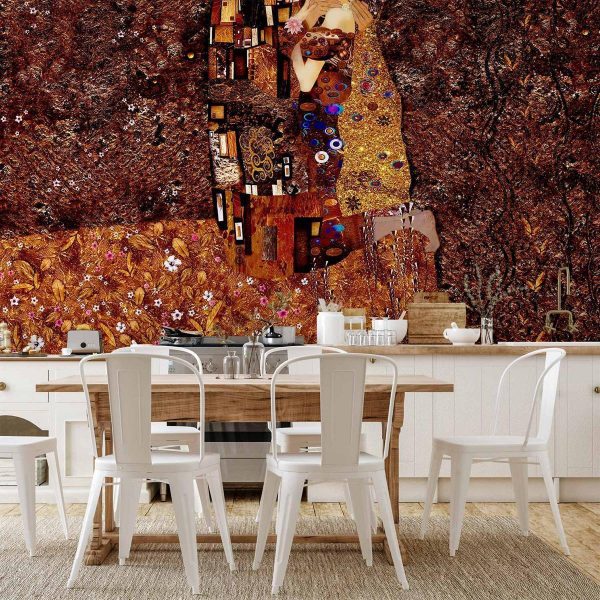 Wall Mural - Klimt inspiration - Image of Love