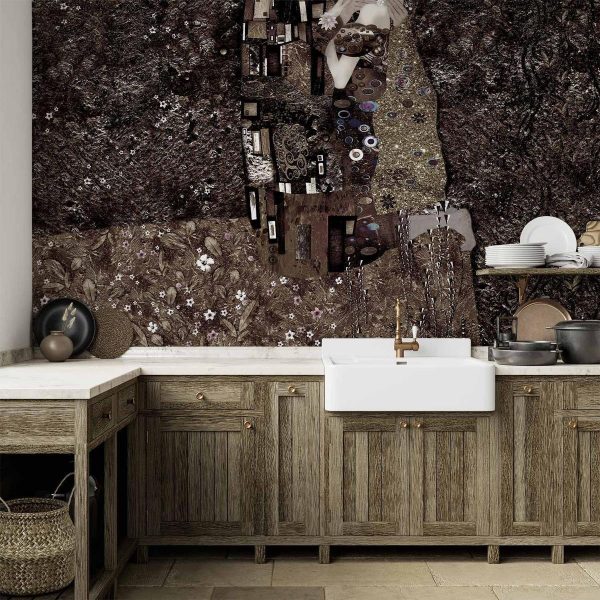 Wall Mural - Klimt inspiration - Recalling Tenderness