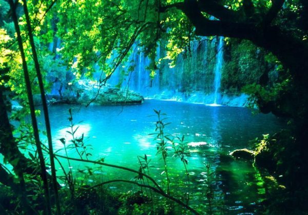 Wall Mural - Kursunlu Waterfalls (Antalya Turkey)