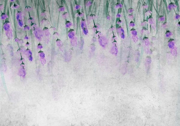 Wall Mural - Lavender Breath - Second Variant