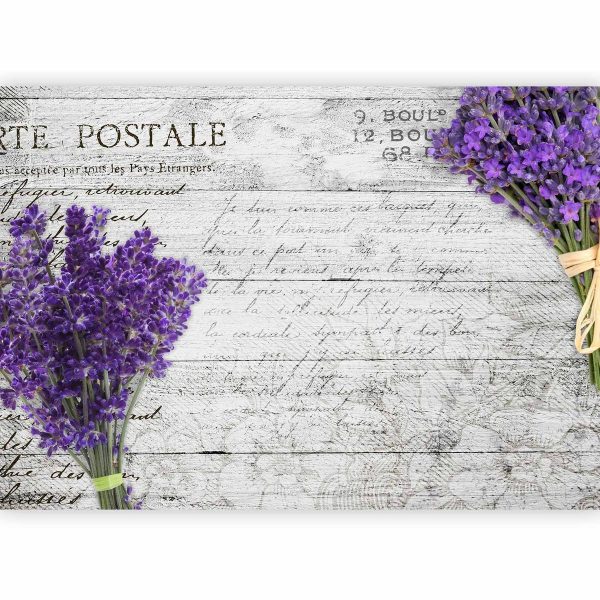 Wall Mural - Lavender postcard