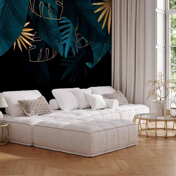 Wall Mural - Leaves Composition - Second Variant